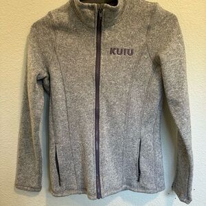 KUIU Base Camp Gray Fleece Sweater